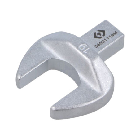 Capăt cheie; dinamometrică,plată; 19mm; Fixare: 9x12