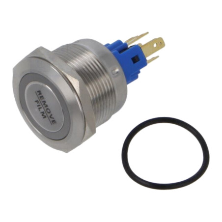 Comutator: anti-vandalism; Poz: 2; SPST NC + NO; 2A/48VDC; IP65