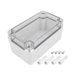 Carcasă: universală; X: 80mm; Y: 140mm; Z: 65mm; PICCOLO; gri; IK08
