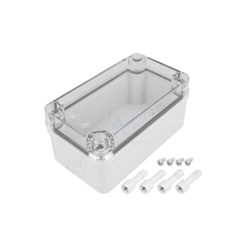 Carcasă: universală; X: 80mm; Y: 140mm; Z: 65mm; PICCOLO; gri; IK08 Carcasă: universală; X: 80mm; Y: 140mm; Z: 65mm; PICCOLO; gri; IK08