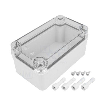 Carcasă: universală; X: 80mm; Y: 140mm; Z: 65mm; PICCOLO; gri; IK08