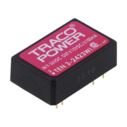 Convertor: DC/DC; 3W; Uintr: 9÷36VDC; Uieş: 15VDC; Uieş2: -15VDC