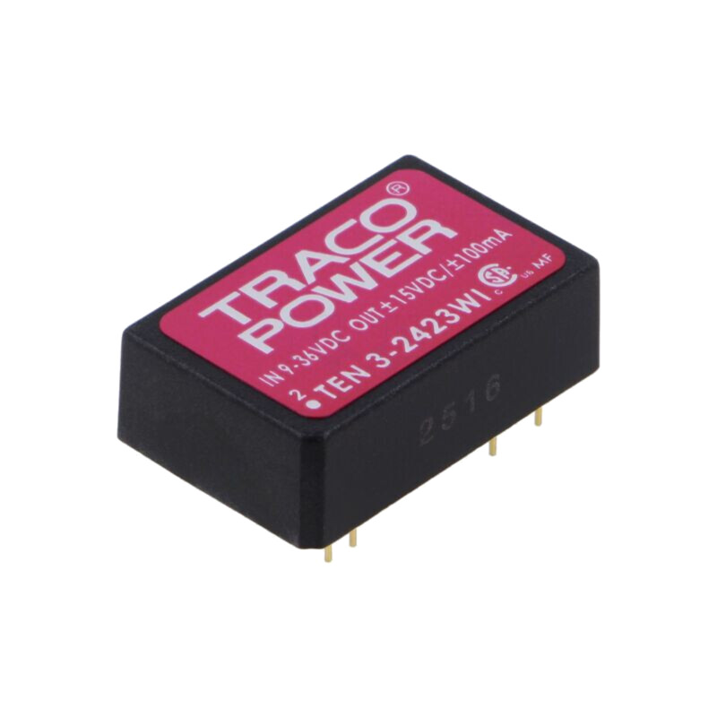Convertor: DC/DC; 3W; Uintr: 9÷36VDC; Uieş: 15VDC; Uieş2: -15VDC Convertor: DC/DC; 3W; Uintr: 9÷36VDC; Uieş: 15VDC; Uieş2: -15VDC