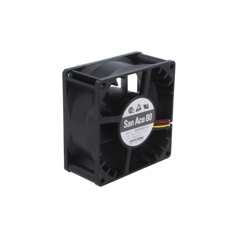 Ventilator: DC; axial; 48VDC; 80x80x38mm; 136,8m3/h; 49dBA; bilă Ventilator: DC; axial; 48VDC; 80x80x38mm; 136,8m3/h; 49dBA; bilă