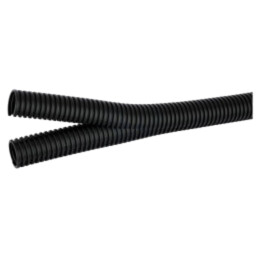 Tub de protecţie; Dimensiune: 45; PP; neagră; cu desfacere; rolă