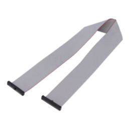 Cablu panglică cu conectori IDC; IDC,din ambele părţi; 381mm