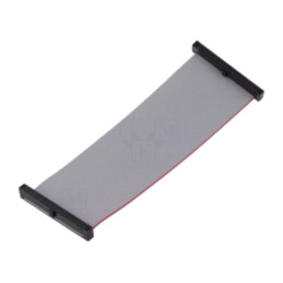 Cablu panglică cu conectori IDC; IDC,din ambele părţi; 101,6mm