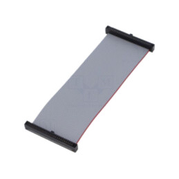 Cablu panglică cu conectori IDC; IDC,din ambele părţi; 101,6mm