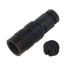 Conector: M16; mufă; mamă; PIN: 14; 3A; 60V; 723; lipire; pe cablu