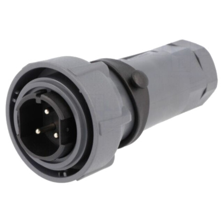 Conector: circular; mufă; tată; PIN: 3; 25A; 600V; Buccaneer 7000