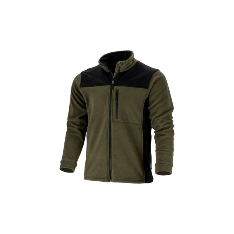 Fleece sweatshirt; Size: L; khaki; 290g/m2 Fleece sweatshirt; Size: L; khaki; 290g/m2