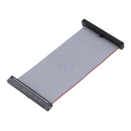 Cablu panglică cu conectori IDC; IDC,din ambele părţi; 76,2mm