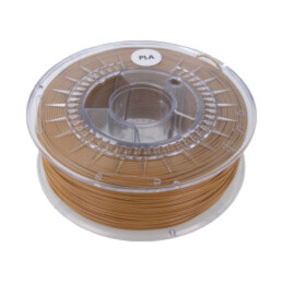 Filament: PLA; Ø: 1,75mm; maro deschis; 200÷235°C; 1kg