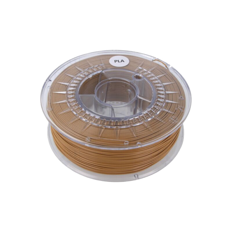 Filament: PLA; Ø: 1,75mm; maro deschis; 200÷235°C; 1kg Filament: PLA; Ø: 1,75mm; maro deschis; 200÷235°C; 1kg