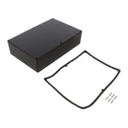 Carcasă: universală; X: 146mm; Y: 222mm; Z: 55mm; aluminiu; neagră