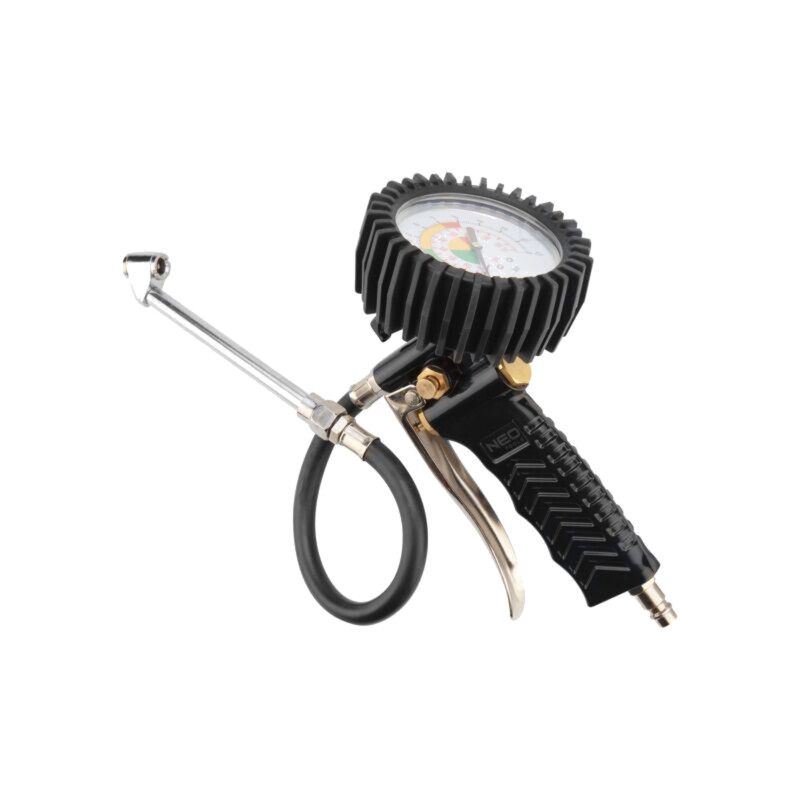 Wheel inflation gun; with manometer; 200l/min; L: 300mm; Ø: 63mm Wheel inflation gun; with manometer; 200l/min; L: 300mm; Ø: 63mm