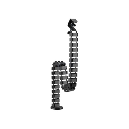 Canal de cablu; flexibil; neagră; W: 129mm; L: 1347mm