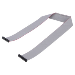 Cablu panglică cu conectori IDC; IDC,din ambele părţi; 406,4mm