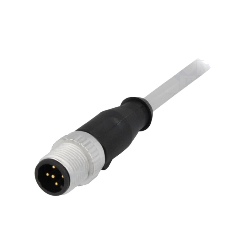 Conector: M12; mufă; tată; PIN: 5; drept; cod A-DeviceNet / CANopen