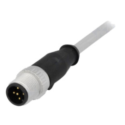 Conector: M12; mufă; tată; PIN: 5; drept; cod A-DeviceNet / CANopen