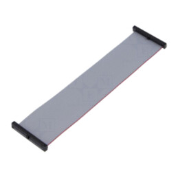 Cablu panglică cu conectori IDC; IDC,din ambele părţi; 152,4mm