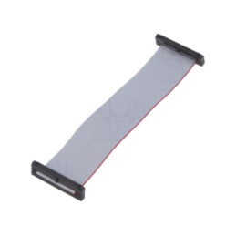 Cablu panglică cu conectori IDC; IDC,din ambele părţi; 127mm