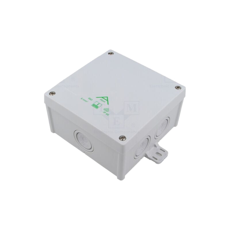 Carcasă: cutie de conexiuni; X: 127mm; Y: 127mm; Z: 70mm; IP66; gri Carcasă: cutie de conexiuni; X: 127mm; Y: 127mm; Z: 70mm; IP66; gri