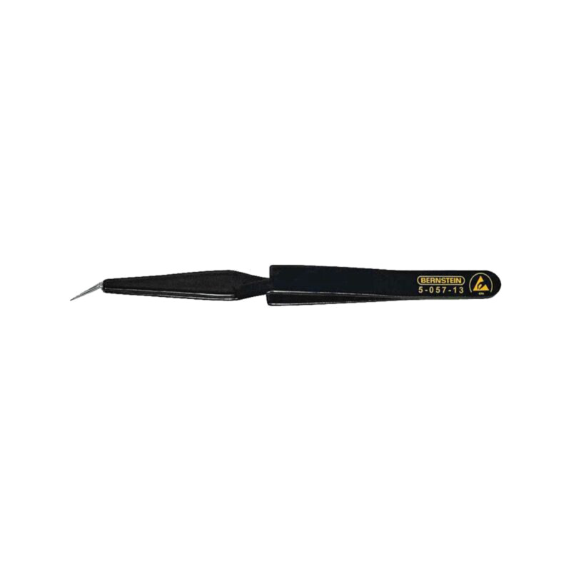 Pensetă; Formă capăt vârf: ascuţită; Lung.pensetă: 120mm; ESD Pensetă; Formă capăt vârf: ascuţită; Lung.pensetă: 120mm; ESD