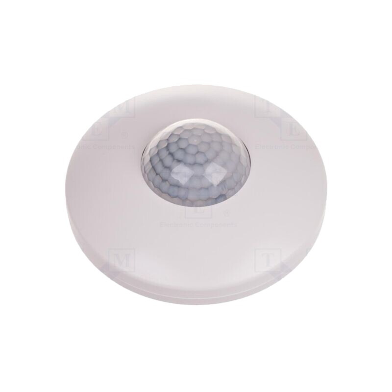 Senzor: mişcare; pt.perete; 24VAC; 24VDC; IP40; 4A; -10÷40°C; 360°