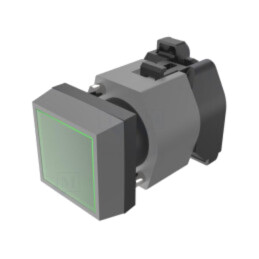 Lumină de control; 22mm; OptoHiT; -40÷55°C; Ø22,3mm; IP65; verde