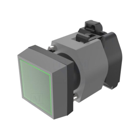 Lumină de control; 22mm; OptoHiT; -40÷55°C; Ø22,3mm; IP65; verde