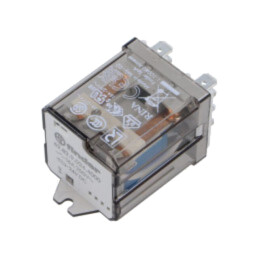 Releu: electromagnetic; 3PDT; 230VAC; Icontacte max: 10A; plug-in