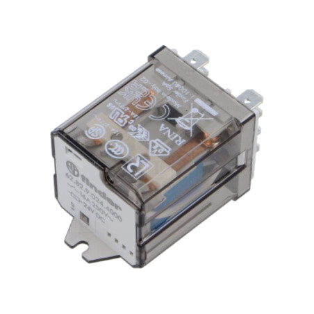 Releu: electromagnetic; 3PDT; 230VAC; Icontacte max: 10A; plug-in