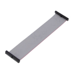 Cablu panglică cu conectori IDC; IDC,din ambele părţi; 127mm