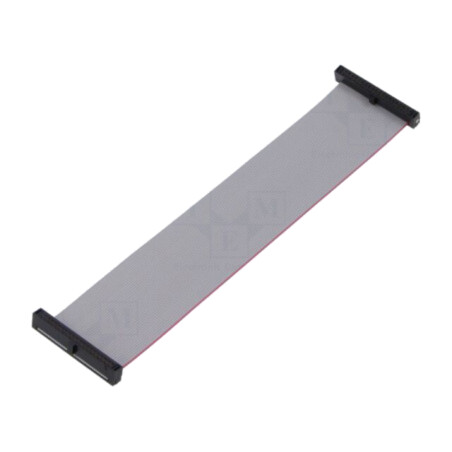 Cablu panglică cu conectori IDC; IDC,din ambele părţi; 127mm