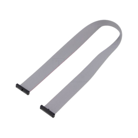 Cablu panglică cu conectori IDC; IDC,din ambele părţi; 406,4mm