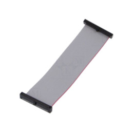 Cablu panglică cu conectori IDC; IDC,din ambele părţi; 101,6mm