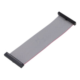Cablu panglică cu conectori IDC; IDC,din ambele părţi; 101,6mm