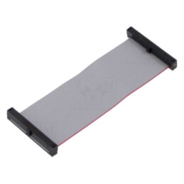 Cablu panglică cu conectori IDC; IDC,din ambele părţi; 76,2mm