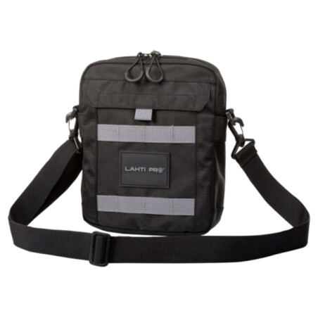 Waist bag; on the shoulder; black; polyester; 290x210x60mm