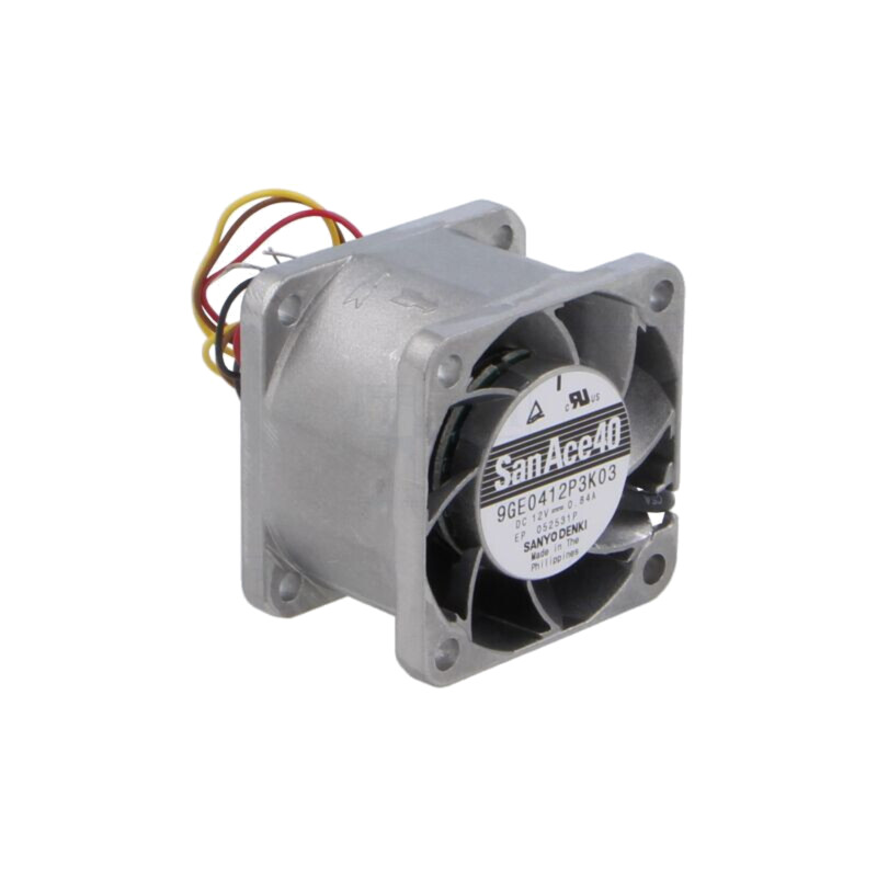 Ventilator: DC; axial; 12VDC; 40x40x28mm; 45,6m3/h; 58dBA; bilă