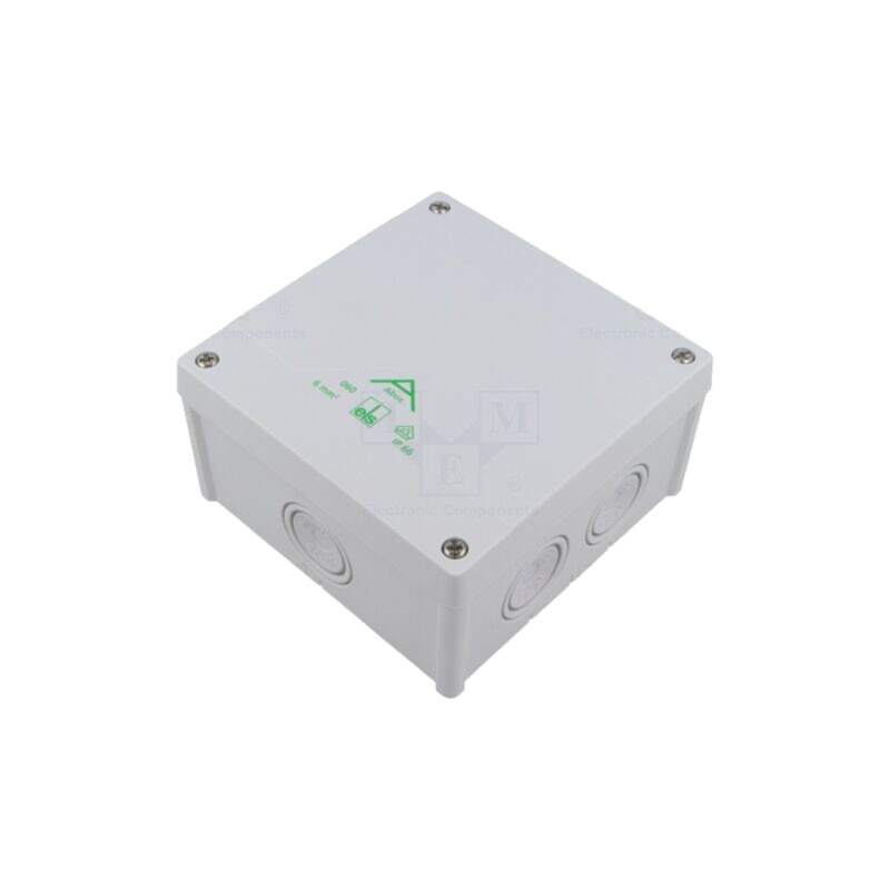 Carcasă: cutie de conexiuni; X: 127mm; Y: 127mm; Z: 70mm; IP66; gri Carcasă: cutie de conexiuni; X: 127mm; Y: 127mm; Z: 70mm; IP66; gri