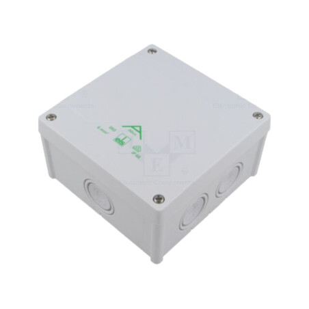 Carcasă: cutie de conexiuni; X: 127mm; Y: 127mm; Z: 70mm; IP66; gri