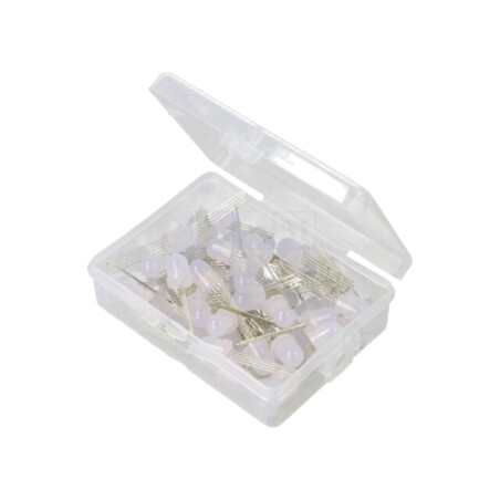 Diodă: LED-kit; THT; 8mm; 50buc; RGB; 3÷15VDC; cutie din plastic