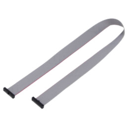 Cablu panglică cu conectori IDC; IDC,din ambele părţi; 457,2mm