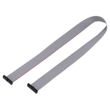 Cablu panglică cu conectori IDC; IDC,din ambele părţi; 457,2mm