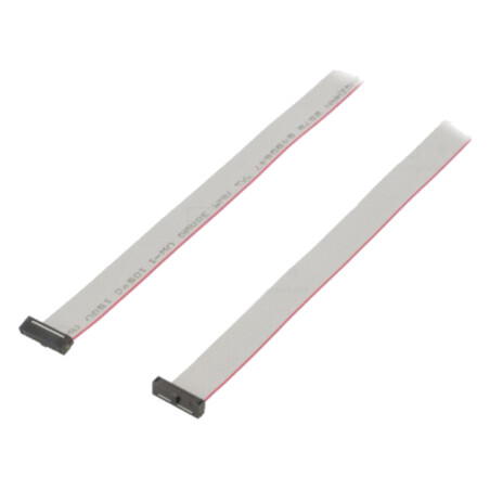 Cablu panglică cu conectori IDC; IDC,din ambele părţi; 914,4mm