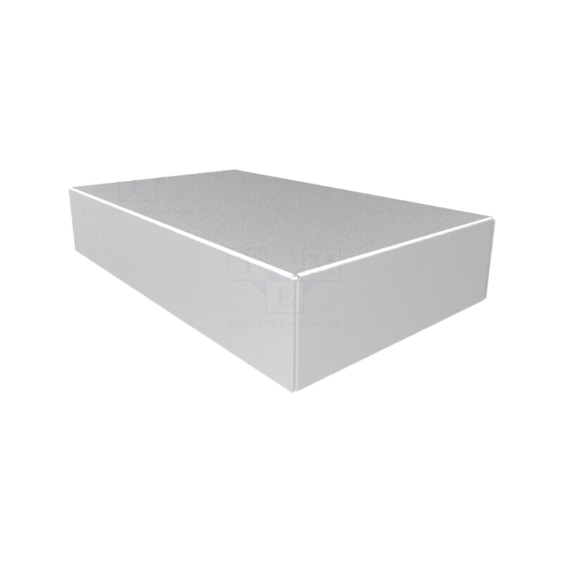 Carcasă: bază carcasă; X: 152mm; Y: 254mm; Z: 51mm; 1444; aluminiu Carcasă: bază carcasă; X: 152mm; Y: 254mm; Z: 51mm; 1444; aluminiu