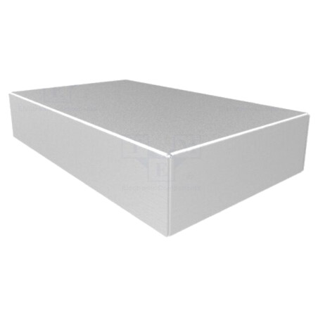 Carcasă: bază carcasă; X: 152mm; Y: 254mm; Z: 51mm; 1444; aluminiu