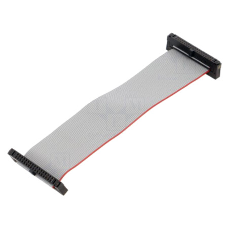 Cablu panglică cu conectori IDC; IDC,din ambele părţi; 101,6mm